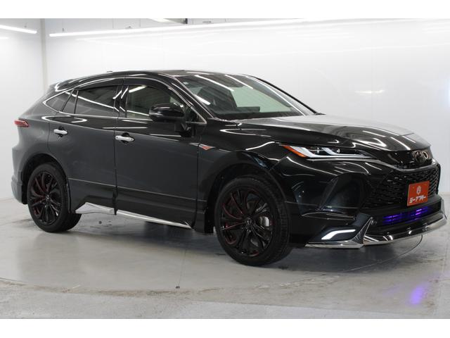 ハリアー Ｚ　レザーパッケージ　禁煙車　モデリスタフルエアロ　純正１２．３型ナビ　全周囲カメラ　フルセグ　ＪＢＬサウンド　セーフティセンス　レーダークルーズ　黒本革シート　シートヒーター　ベンチレーション　パワーシート　ＨＵＤ（4枚目）