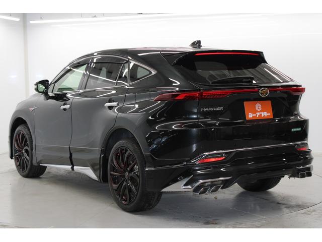 ハリアー Ｚ　レザーパッケージ　禁煙車　モデリスタフルエアロ　純正１２．３型ナビ　全周囲カメラ　フルセグ　ＪＢＬサウンド　セーフティセンス　レーダークルーズ　黒本革シート　シートヒーター　ベンチレーション　パワーシート　ＨＵＤ（8枚目）