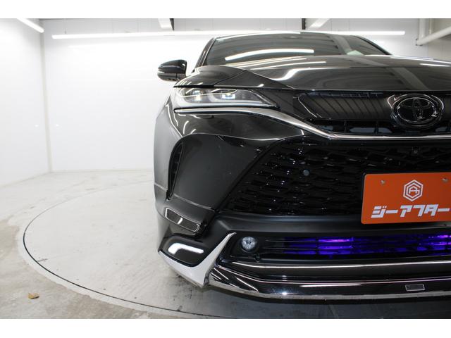 ハリアー Ｚ　レザーパッケージ　禁煙車　モデリスタフルエアロ　純正１２．３型ナビ　全周囲カメラ　フルセグ　ＪＢＬサウンド　セーフティセンス　レーダークルーズ　黒本革シート　シートヒーター　ベンチレーション　パワーシート　ＨＵＤ（12枚目）