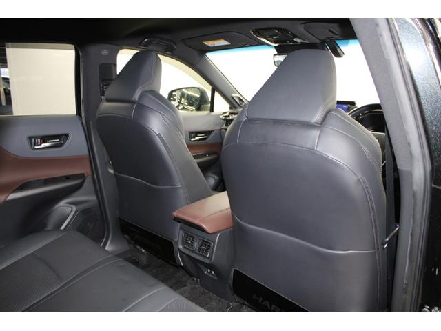ハリアー Ｚ　レザーパッケージ　禁煙車　モデリスタフルエアロ　純正１２．３型ナビ　全周囲カメラ　フルセグ　ＪＢＬサウンド　セーフティセンス　レーダークルーズ　黒本革シート　シートヒーター　ベンチレーション　パワーシート　ＨＵＤ（34枚目）