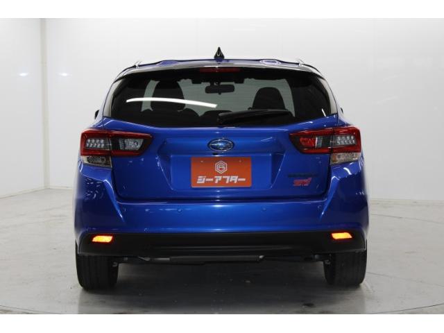 インプレッサスポーツ ＳＴＩスポーツ　後期　禁煙車　ＡＬＰＩＮＥナビ　フルセグ　フロントサイドバックカメラ　アイサイトセーフティプラス　ＢＳＭ　レーダークルーズ　レーンアシスト　パワーシート　アダプティブヘッドライト　純正１８インチＡＷ（7枚目）
