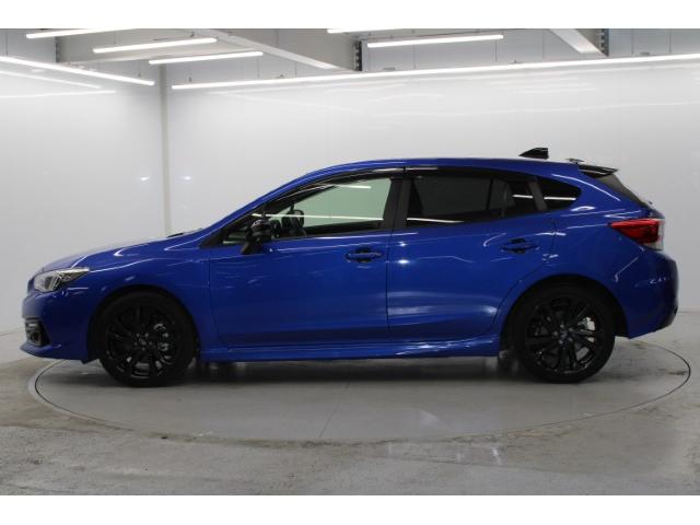 インプレッサスポーツ ＳＴＩスポーツ　後期　禁煙車　ＡＬＰＩＮＥナビ　フルセグ　フロントサイドバックカメラ　アイサイトセーフティプラス　ＢＳＭ　レーダークルーズ　レーンアシスト　パワーシート　アダプティブヘッドライト　純正１８インチＡＷ（9枚目）