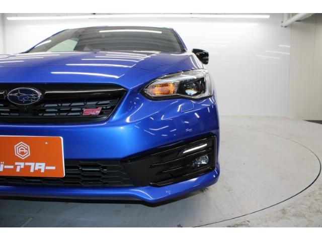 インプレッサスポーツ ＳＴＩスポーツ　後期　禁煙車　ＡＬＰＩＮＥナビ　フルセグ　フロントサイドバックカメラ　アイサイトセーフティプラス　ＢＳＭ　レーダークルーズ　レーンアシスト　パワーシート　アダプティブヘッドライト　純正１８インチＡＷ（15枚目）