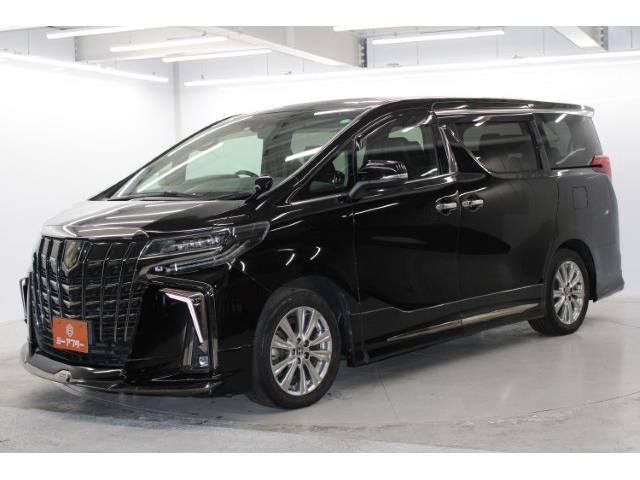 アルファード ２．５Ｓ　タイプゴールド　後期型　禁煙車　フルモデリスタ　三眼ＬＥＤヘッドライト　１３．３インチフリップダウンモニター　９インチ純正ディスプレイ　バックカメラ　アダプティブヘッドライト　両側電動ドア　レーダークルーズ（9枚目）