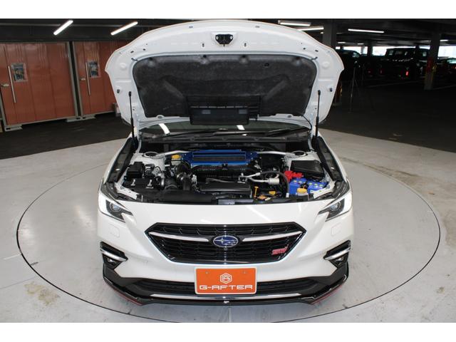 レヴォーグ ＳＴＩスポーツ　ＥＸ　禁煙車　スマートリアビューモニター　純正１１．６インチナビ　フルセグ　Ｆ，Ｓ，Ｂカメラ　柿本改マフラー　革シート　レーダークルーズ　電動リアゲート　ビルドインＥＴＣ　シートエアコン　パワーシート（72枚目）