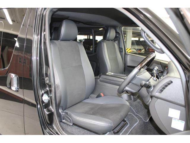 ハイエースバン スーパーＧＬ　ダークプライムＩＩ　禁煙車　純正ナビ　全周囲カメラ　フルセグ　ＬＥＤヘッドランプ　両側スライド　セーフティセンス　ＥＴＣ　リヤクーラー　リヤヒーター　スマートキー　ＡＣ１００Ｖ　ハーフレザー　本革巻き黒木目調ステアリング（29枚目）