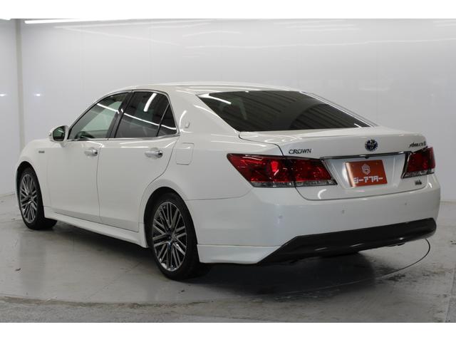 クラウンハイブリッド アスリートS 純正ナビ フルセグ バックカメラ レーダークルーズ 純正18インチAW 衝突軽減 パワーシート 防眩インナーミラー パークアシスト クリアランスソナー LEDヘッド Bluetooth ETC TRC(8枚目)
