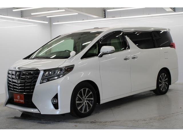 アルファード 2.5G 禁煙車 サンルーフ 純正12.1型後席モニター 純正10型ナビ バックカメラ フルセグ クリアランスソナー 両側電動スライドドア ベージュ内装 パワーシート オットマン ETC 純正17インチAW(13枚目)