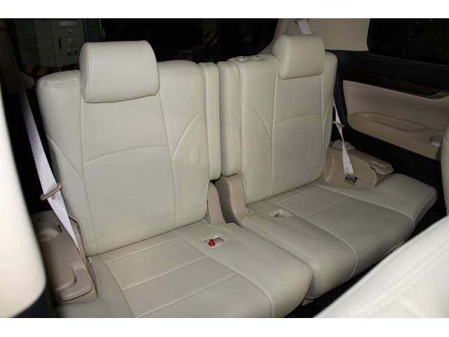 アルファード 2.5G 禁煙車 サンルーフ 純正12.1型後席モニター 純正10型ナビ バックカメラ フルセグ クリアランスソナー 両側電動スライドドア ベージュ内装 パワーシート オットマン ETC 純正17インチAW(41枚目)