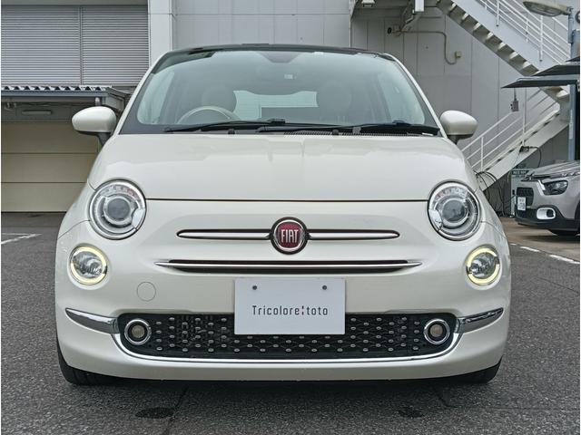 ５００ ツインエア　ラウンジ　認定中古車保証　アイスホワイト　固定式ガラスルーフ　ＥＴＣ　デジタルメーター　ハーフレザーシート　ツインエアエンジン（4枚目）