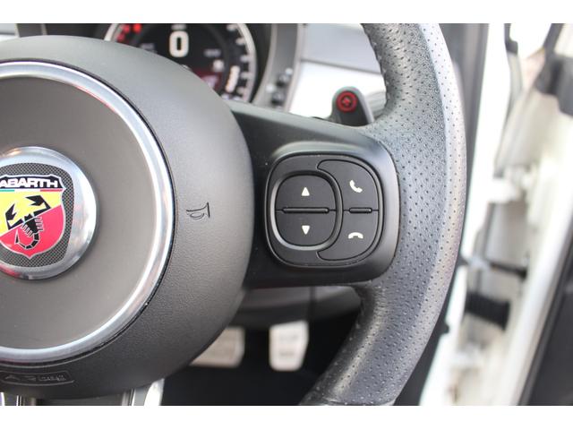 アバルト５９５ ツーリズモ　キーレスエントリー　ダブルエアバッグ　盗難防止システム　Ｃソナー　革シート　パワーステアリング　フルオートエアコン　Ｂｌｕｅｔｏｏｔｈ接続　ＵＳＢポート　ＥＴＣ（26枚目）