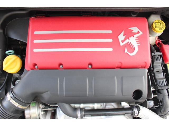 アバルト５９５ ツーリズモ　キーレスエントリー　ダブルエアバッグ　盗難防止システム　Ｃソナー　革シート　パワーステアリング　フルオートエアコン　Ｂｌｕｅｔｏｏｔｈ接続　ＵＳＢポート　ＥＴＣ（52枚目）