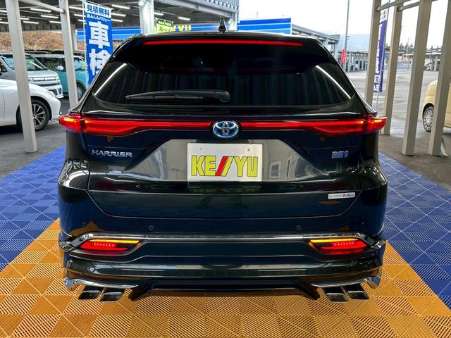 ハリアーハイブリッド ＺレザーＰＫＧ　４ＷＤ■買取直販車【１オーナー・寒冷地仕様・　モデリスタフルエアロ・ＪＢＬサウンドナビ・禁煙・ＢＬＩＴＺ製ローダウン・全方位カメラ】追従クルコン／デジタルインナーミラー型ドラレコ／電動リアゲート／ＢＳＭ／衝突軽減／ＬＥＤ／電動レザーシート／保証書（16枚目）