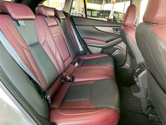 レヴォーグ ＳＴＩスポーツＥＸ　４ＷＤ■神奈川仕入【１１型ナビ・衝突軽減　・ターボ・ヒーター・メモリー付き電動赤レザー・サイドカメラ・追従クルコン・パワーバックドア】車線逸脱警報／ＥＴＣ／純正１８ＡＷ／ＬＥＤオートライト／フォグ／ミラーヒーター／アイドリングＳＴＯＰ／（40枚目）