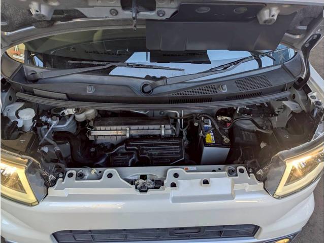 ウェイク Ｌ　ＳＡ　４ＷＤ■岡山仕入【禁煙・衝突軽減・両電動スライド・　ＬＥＤオートライト】純正オーディオ／ＣＤ／ＡＵＸ／ＦＭ・ＡＭ／純正１４ＡＷ／／フォグ／フルオートエアコン／アイドリングＳＴＯＰ／ベンチシート／プライバシーガラス／（34枚目）