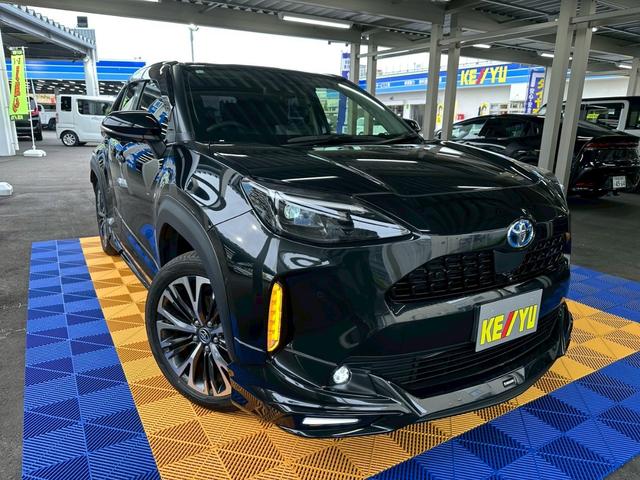 ヤリスクロス ハイブリッドZ 4WD■モデリスタフルエアロ【純正8型ナビ・ 全方位カメラ・禁煙・衝突軽減・100V電源・ヒーター付き電動レザー・ステアヒーター・HUD・追従クルコン・電動リアゲート】車線逸脱警報/ETC2.0/純正18AW/ミラーヒーター/ラゲッジマット/(19枚目)