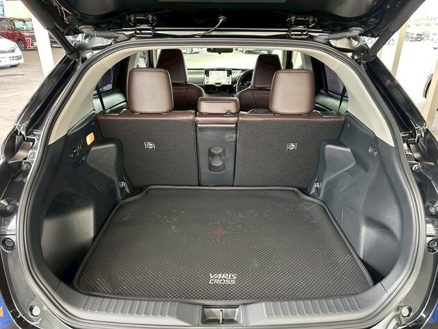 ヤリスクロス ハイブリッドZ 4WD■モデリスタフルエアロ【純正8型ナビ・ 全方位カメラ・禁煙・衝突軽減・100V電源・ヒーター付き電動レザー・ステアヒーター・HUD・追従クルコン・電動リアゲート】車線逸脱警報/ETC2.0/純正18AW/ミラーヒーター/ラゲッジマット/(36枚目)