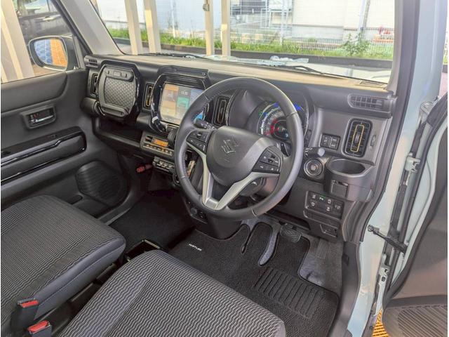 ハスラー ハイブリッドXターボ 4WD■法人1オーナー■禁煙【メーカー OP9型ナビ・全方位カメラ・衝突軽減ブレーキ・レーンアシスト・シートヒーター】フルセグ/Bluetooth/LEDオートライト/フォグ/ヒルアシスト/純正アルミ/追従クルコン/パドルシフト/取説有(57枚目)