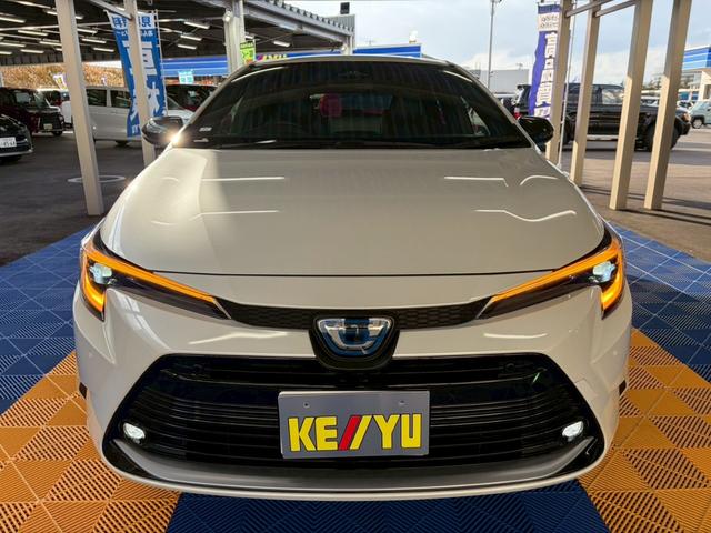 カローラツーリング ハイブリッドダブルバイビー４ＷＤ■鳥取仕入【禁煙・１オーナー　・１０．５型ナビ・衝突軽減・ＥＴＣ２．０・追従クルコン・ハーフレザー・ＢＳＭ】車線逸脱警報／ＢＴ／フルセグＴＶ／Ｂカメラ／ＬＥＤオートハイビーム／フォグ／ソナー／ブレーキホールド／純正１７ＡＷ／保証書（16枚目）