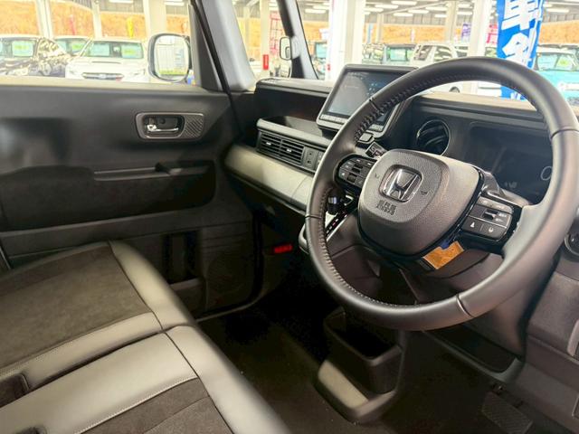 N-BOXカスタム ターボ 4WD■届出済未使用【純正8型ナビ・フルセグ・BT ・バックカメラ】純正15インチアルミ/LEDオートライト/ハーフレザーシートヒーター/ソナー/衝突軽減ブレーキ/レーンアシスト/追従クルコン/パドルシフト/両パワスラ/ドアミラーヒーター/6AB(27枚目)