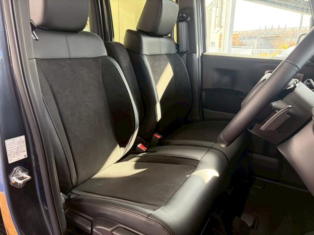 Ｎ－ＢＯＸカスタム ターボ４ＷＤ　■届出済未使用【純正８型ナビ・両電動スライド・　衝突軽減・追従クルコン・ヒーター付きハーフレザーシート】車線逸脱警報／Ｂカメラ／フルセグＴＶ／ＢＴ／純正１５ＡＷ／ＬＥＤオートライト／ソナー／フォグ／ブレーキホールド／ヘッドライトレベライザー／保証書（46枚目）