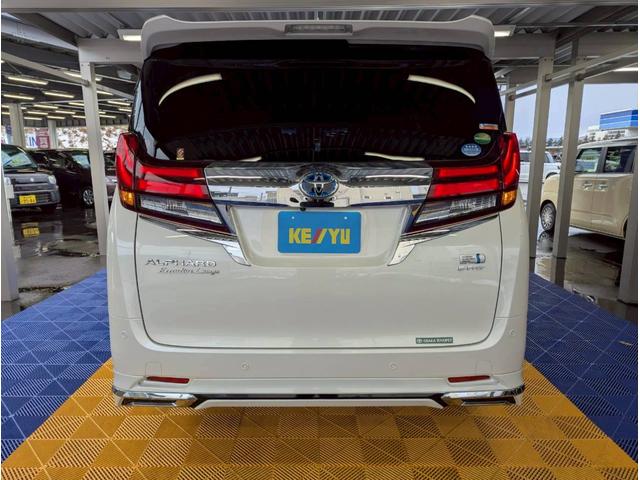 アルファードハイブリッド エグゼクティブラウンジ　４ＷＤ■大阪仕入【禁煙・メーカーＯＰ　１０．５型ナビ・サンルーフ・モデリスタ・ＪＢＬサウンドシステム・フルセグ・ＢＴ・ＵＳＢ・全方位カメラ】電動レザーシートヒーター／ＬＥＤオートハイビーム／ステアヒーター／ソナー／クルコン／電動リアドア（19枚目）