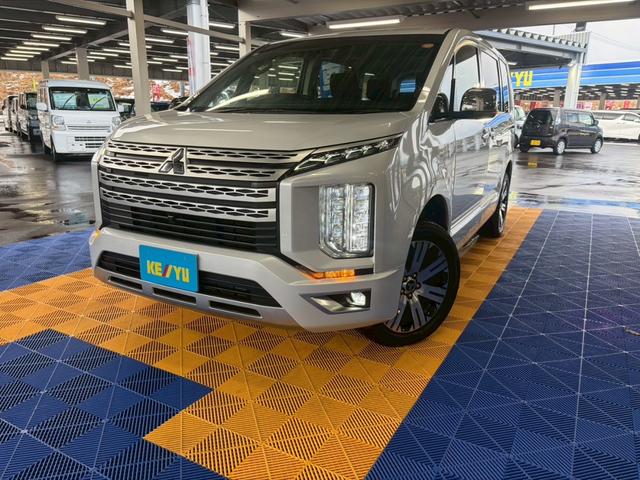 デリカD:5 P 4WD■禁煙【100V電源・全方位カメラ・両電動スライド ・8人・ディーゼルターボ・追従クルコン・衝突軽減・電動シート・電動リアゲート】車線逸脱警告/社外SDナビ/DVD/BT/TV/ETC/LEDオートライト/ステア&シートヒーター/ブレーキホールド/(16枚目)