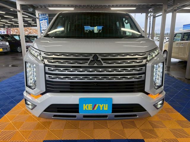 デリカD:5 P 4WD■禁煙【100V電源・全方位カメラ・両電動スライド ・8人・ディーゼルターボ・追従クルコン・衝突軽減・電動シート・電動リアゲート】車線逸脱警告/社外SDナビ/DVD/BT/TV/ETC/LEDオートライト/ステア&シートヒーター/ブレーキホールド/(17枚目)