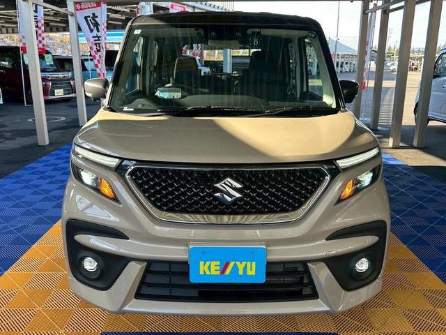 ソリオバンディット ハイブリッドＭＶ　４ＷＤ■北海道仕入【純正９インチナビ・禁煙　車・衝突軽減・全方位カメラ・ＢＴ・前後ドラレコ・両側電動スライドドア】ＥＴＣ／ＨＵＤ／ＬＥＤ／ドアミラーヒーター／シートヒーター／コーナーセンサー／追従クルコン／スマートキー／レンタカーアップ／保証書（19枚目）