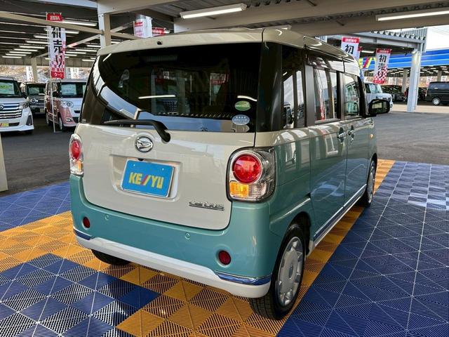 ムーヴキャンバス Ｇメイクアップ　ＳＡＩＩ　４ＷＤ　北海道仕入【ワンオーナー・　衝突軽減・全方位】両側Ｐスライド／純正８インチＳＤナビ／ＢＴ／ＨＤＭＩ／ミュージックサーバー／ＵＳＢ／フルセグ／ＥＴＣ／バックカメラ／ＬＥＤヘッドライト／アイドリングストップ／スマートキー／夏タイヤ付（22枚目）