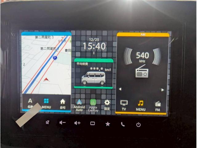 スペーシアギア ハイブリッドＸＺ　ターボ　４ＷＤ■届出済未使用【ガンメタルー　フ・メーカーＯＰ９型ナビ・全方位カメラ・フルセグ・ＢＴ・ＨＵＤ】衝突軽減ブレーキ／車線逸脱警告／追従クルコン／パドルシフト／両パワスラ／ソナー／電動パーキング／ＬＥＤオートライト／ルーフレール／取説（40枚目）