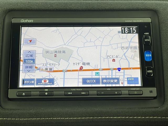 ヴェゼル ハイブリッドRS・ホンダセンシング 純正ナビ CD/DVD/Bluetooth/フルセグ バックカメラ 前後ドライブレコーダー ビルトインETC ハーフレザーシート 前席シートヒーター レーダークルーズコントロール レーンキープアシスト(3枚目)