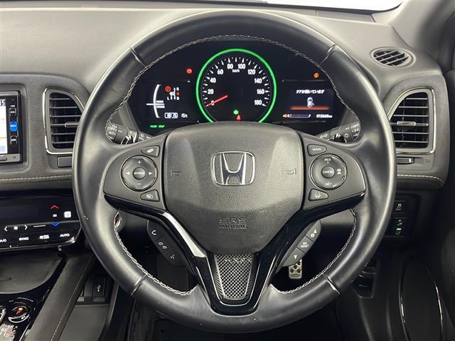ヴェゼル ハイブリッドRS・ホンダセンシング 純正ナビ CD/DVD/Bluetooth/フルセグ バックカメラ 前後ドライブレコーダー ビルトインETC ハーフレザーシート 前席シートヒーター レーダークルーズコントロール レーンキープアシスト(9枚目)