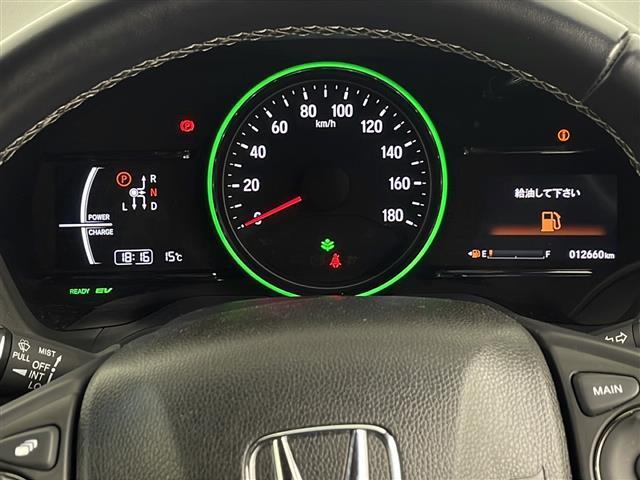 ヴェゼル ハイブリッドRS・ホンダセンシング 純正ナビ CD/DVD/Bluetooth/フルセグ バックカメラ 前後ドライブレコーダー ビルトインETC ハーフレザーシート 前席シートヒーター レーダークルーズコントロール レーンキープアシスト(14枚目)