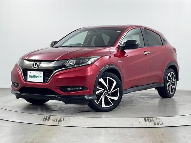 ヴェゼル ハイブリッドRS・ホンダセンシング 純正ナビ CD/DVD/Bluetooth/フルセグ バックカメラ 前後ドライブレコーダー ビルトインETC ハーフレザーシート 前席シートヒーター レーダークルーズコントロール レーンキープアシスト(65枚目)