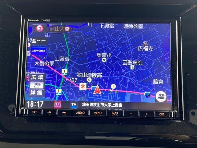ソリオ ハイブリッドＭＺ　純正ナビ　全方位カメラ　前後ドライブレコーダー　ビルトインＥＴＣ　前席シートヒーター　レーダークルーズコントロール　衝突軽減システム　レーンキープアシスト　両側パワースライドドア　純正アルミホイール（8枚目）