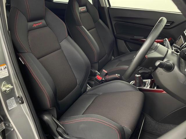 スイフトスポーツ ベースグレード 純正ディスプレイオーディオ バックカメラ 前後ドライブレコーダー ETC シートヒーター 衝突軽減システム レーダークルーズコントロール レーンキープアシスト 純正アルミホイール LEDヘッドライト(40枚目)