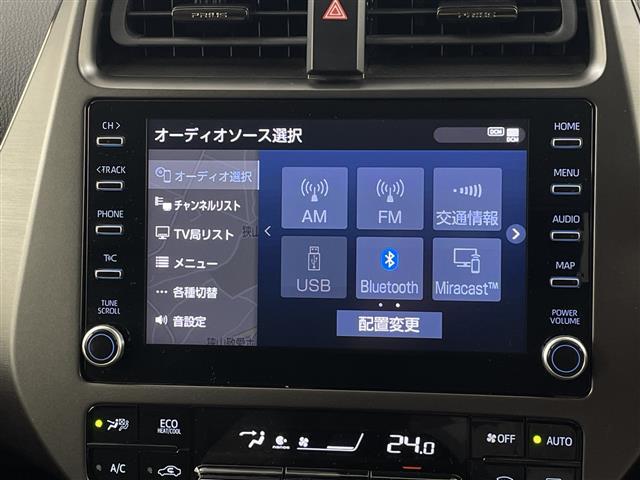 プリウス Sツーリングセレクション・ブラックエディション モデューロエアロ 純正ナビ 地デジフルセグ 全方位カメラ ETC2.0 アダプティブクルーズコントロール 車線逸脱警報 オートマチックハイビーム 衝突軽減ブレーキ AC100V 前席シートヒーター(3枚目)