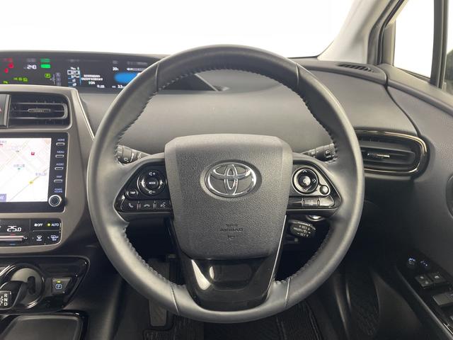 プリウス Sツーリングセレクション・ブラックエディション モデューロエアロ 純正ナビ 地デジフルセグ 全方位カメラ ETC2.0 アダプティブクルーズコントロール 車線逸脱警報 オートマチックハイビーム 衝突軽減ブレーキ AC100V 前席シートヒーター(10枚目)