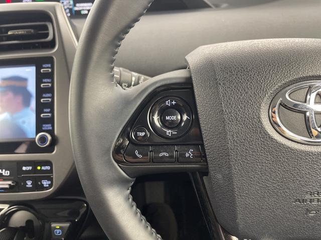 プリウス Sツーリングセレクション・ブラックエディション モデューロエアロ 純正ナビ 地デジフルセグ 全方位カメラ ETC2.0 アダプティブクルーズコントロール 車線逸脱警報 オートマチックハイビーム 衝突軽減ブレーキ AC100V 前席シートヒーター(11枚目)