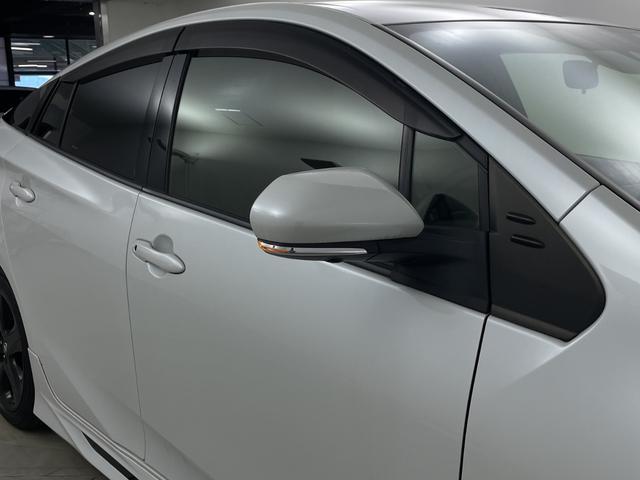 プリウス Sツーリングセレクション・ブラックエディション モデューロエアロ 純正ナビ 地デジフルセグ 全方位カメラ ETC2.0 アダプティブクルーズコントロール 車線逸脱警報 オートマチックハイビーム 衝突軽減ブレーキ AC100V 前席シートヒーター(55枚目)