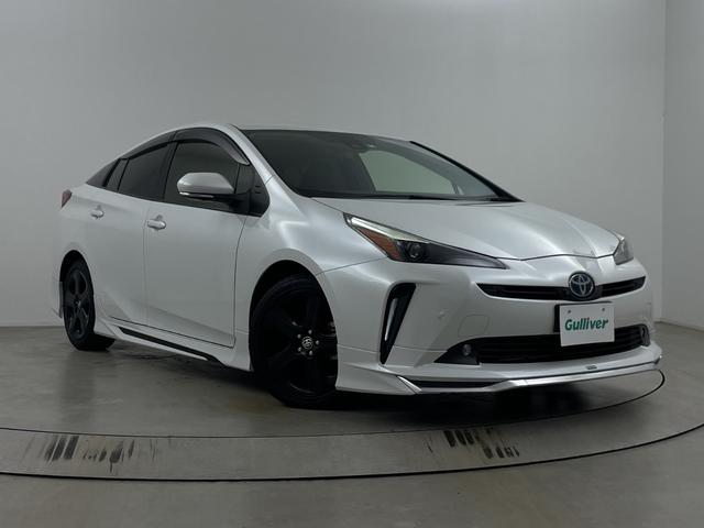 プリウス Sツーリングセレクション・ブラックエディション モデューロエアロ 純正ナビ 地デジフルセグ 全方位カメラ ETC2.0 アダプティブクルーズコントロール 車線逸脱警報 オートマチックハイビーム 衝突軽減ブレーキ AC100V 前席シートヒーター(65枚目)