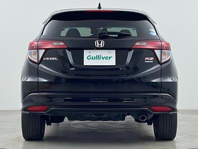 ヴェゼル ハイブリッドRS・ホンダセンシング 純正ナビ バックカメラ フルセグテレビ ビルトインETC レーダークルーズコントロール 衝突被害軽減ブレーキ シートヒーター パドルシフト 自動防眩式ルームミラー ハーフレザーシート プッシュスタート(63枚目)