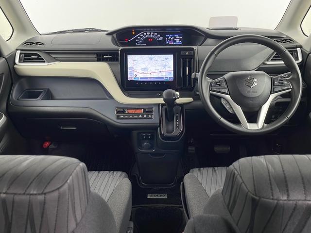 ソリオ ハイブリッドMZ 純正9型ナビ 全方位カメラ ビルトインETC 両側パワースライドドア シートヒーター 追従式クルーズコントロール コーナーセンサー 衝突被害軽減ブレーキ レーンキープアシスト ヘッドアップディスプレイ(8枚目)