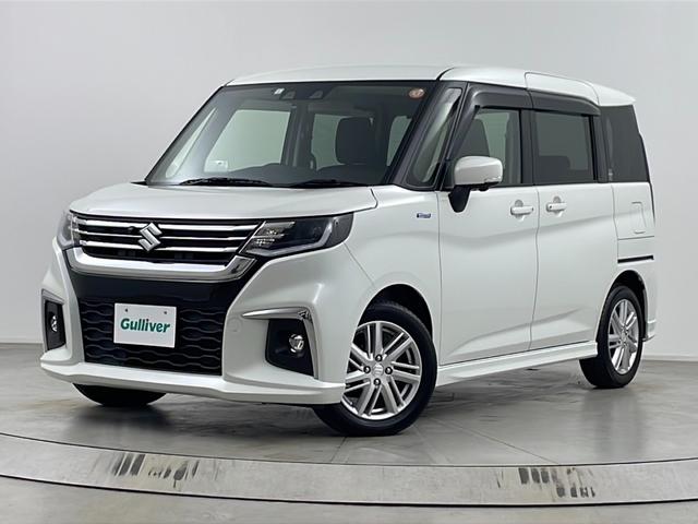 ソリオ ハイブリッドMZ 純正9型ナビ 全方位カメラ ビルトインETC 両側パワースライドドア シートヒーター 追従式クルーズコントロール コーナーセンサー 衝突被害軽減ブレーキ レーンキープアシスト ヘッドアップディスプレイ(67枚目)