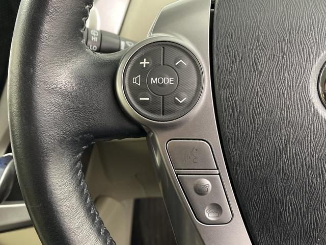 プリウスアルファ 純正ナビ(FM/AM/CD/DVD/HDMI/Bluetooth) バックカメラ フルセグテレビ クルーズコントロール ビルトインETC 運転席パワーシート ハーフレザーシート オートLEDライト(9枚目)