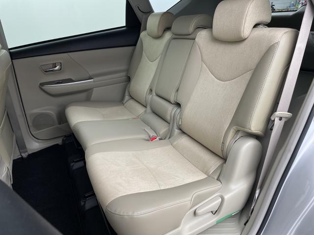 プリウスアルファ 純正ナビ(FM/AM/CD/DVD/HDMI/Bluetooth) バックカメラ フルセグテレビ クルーズコントロール ビルトインETC 運転席パワーシート ハーフレザーシート オートLEDライト(43枚目)