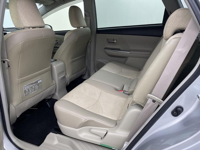 プリウスアルファ 純正ナビ(FM/AM/CD/DVD/HDMI/Bluetooth) バックカメラ フルセグテレビ クルーズコントロール ビルトインETC 運転席パワーシート ハーフレザーシート オートLEDライト(45枚目)