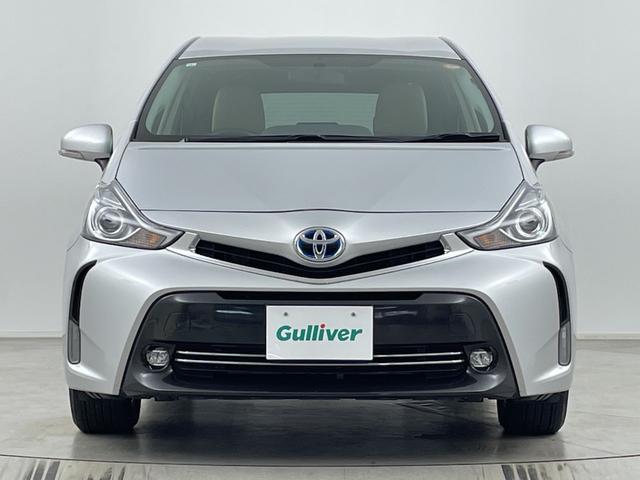 プリウスアルファ 純正ナビ(FM/AM/CD/DVD/HDMI/Bluetooth) バックカメラ フルセグテレビ クルーズコントロール ビルトインETC 運転席パワーシート ハーフレザーシート オートLEDライト(62枚目)