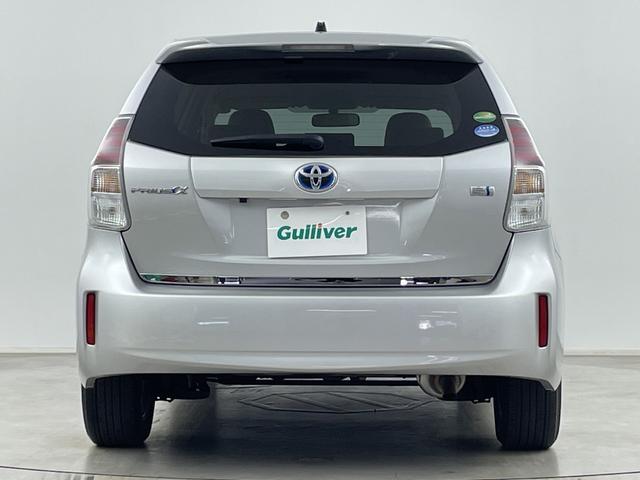 プリウスアルファ 純正ナビ(FM/AM/CD/DVD/HDMI/Bluetooth) バックカメラ フルセグテレビ クルーズコントロール ビルトインETC 運転席パワーシート ハーフレザーシート オートLEDライト(63枚目)